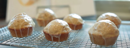 Mini Glazed Pumpkin Donut Muffins Recipe